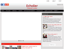 Tablet Screenshot of caecholier.com
